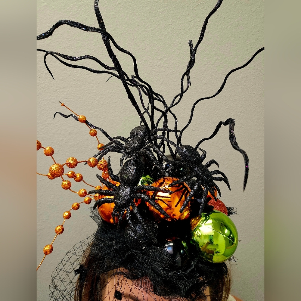 Halloween Costume Headpiece| one of a kind & handmade 🎃 - Picture 3 of 7